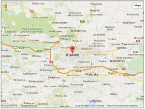 Szukaj magazynu w Krakowie na mapie